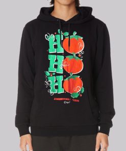 Ho Ho the Mistletoe Printed Hoodie Ho Ho the Mistletoe Printed Hoodie