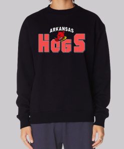 Hogs Graphic Vintage Arkansas Hoodie