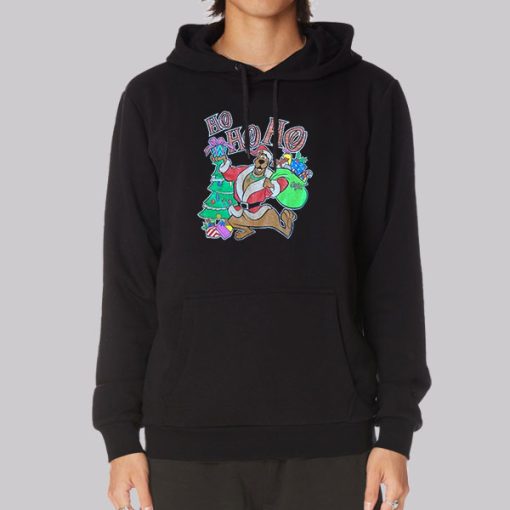 Hohoho Santa Scooby Doo Hoodie