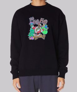 Hohoho Santa Scooby Doo Hoodie