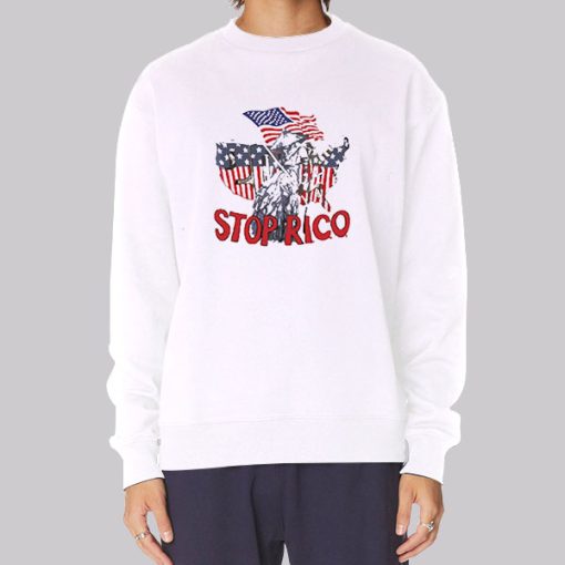 Holding a Flag Stop Rico Hoodie