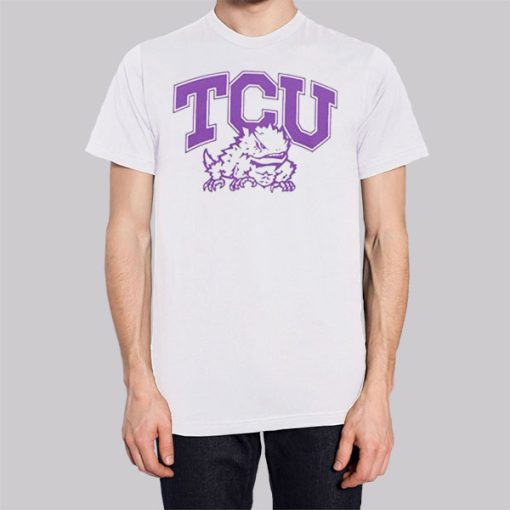 Horned Frogs Initials Mascot Tcu Hoodie