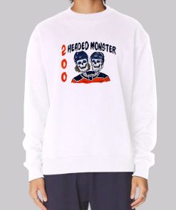 Horror 2 Headed Monster Hoodie