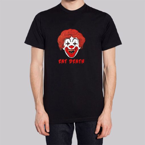 Horror Clown Eat Death Hoodie