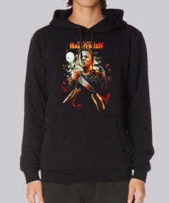 Horror Movie Vintage Michael Myers Hoodie 4