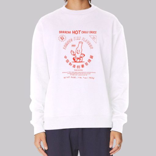 Hot Chillie Made in China Sriracha Hoodie