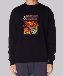 Hot Dungeons and Dragons and Diners Hoodie