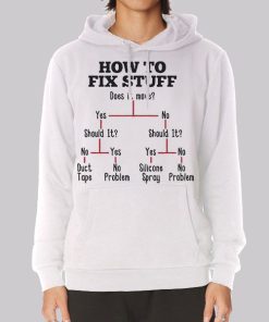 How to Fix Stuff I Fix Things Hoodie How to Fix Stuff I Fix Things Hoodie