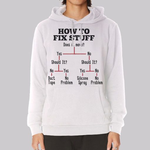 How to Fix Stuff I Fix Things Hoodie