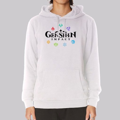 Hu Tao Game Anime Genshin Impact Hoodie