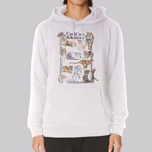 Humor Cool Cats and Kittens Hoodie