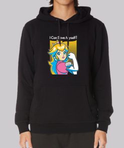 I Can Save Myself Princess Peach Hoodie I Can Save Myself Princess Peach Hoodie