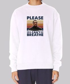 I Can’T Breathe Vintage George Floyd Hoodie