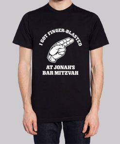 I Got Finger Blasted at Jonahs Bar Mitzvah Hoodie 3