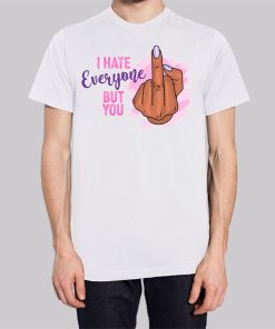 I Hate Everyone Fuck You in Polish Hoodie 3