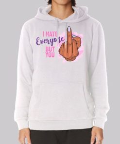 I Hate Everyone Fuck You in Polish Hoodie 4