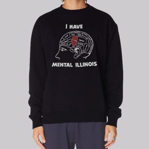 I Have Mental Illinois Hoodie