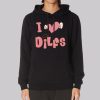 I Heart Dilfs Funny Quote Hoodie