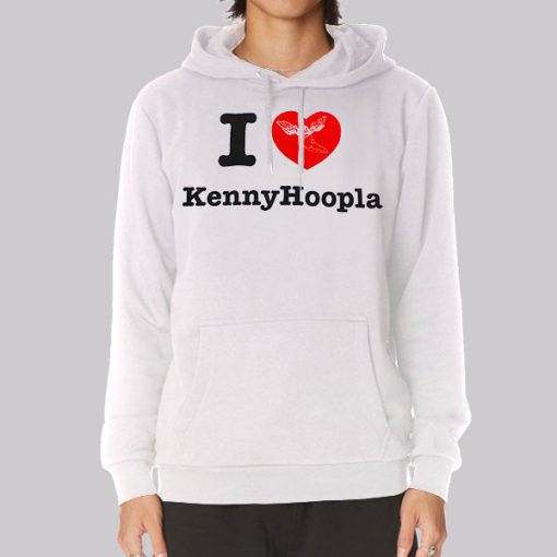 I Heart Kennyhoopla Merch Hoodie