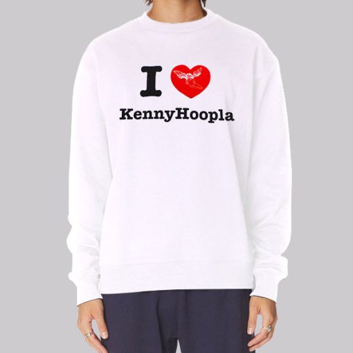 I Heart Kennyhoopla Merch Hoodie