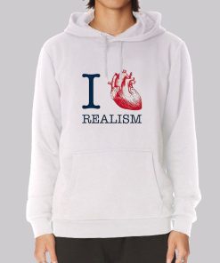I Heart Realism Quotes Hoodie I Heart Realism Quotes Hoodie