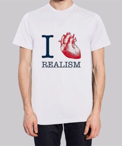 I Heart Realism Quotes Hoodie 3