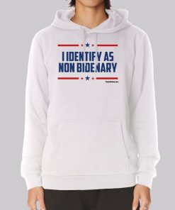 I Identify as Non Bidenary Hoodie