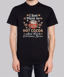 I Just Want To Drink Hot Cocoa Hoodie 3