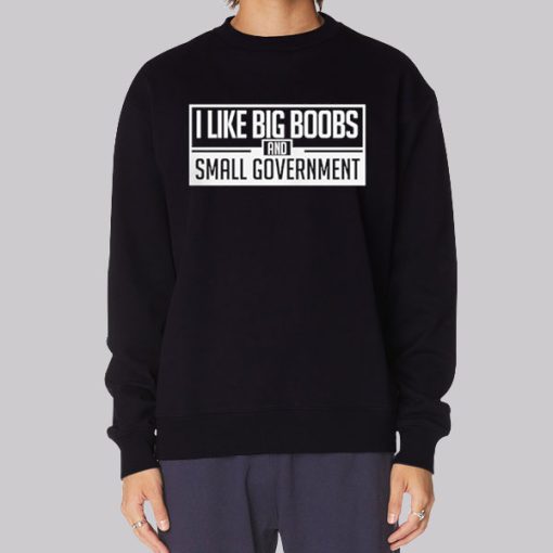 I Like Big Boobs Small Hoodie