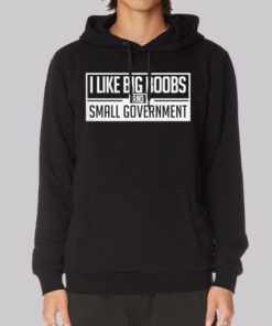 I Like Big Boobs Small Hoodie 4