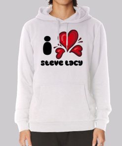 I Love Steve Lacy Merch Hoodie I Love Steve Lacy Merch Hoodie