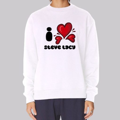 I Love Steve Lacy Merch Hoodie