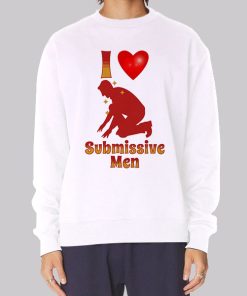 I Love Submissive Men Graphic Hoodie