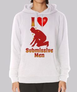 I Love Submissive Men Graphic Hoodie 4