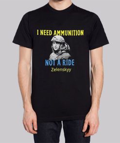 I Need Ammunition Volodymyr Zelensky Hoodie 3