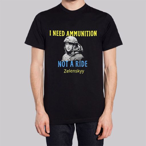 I Need Ammunition Volodymyr Zelensky Hoodie