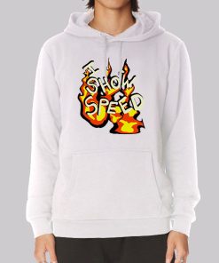 I Show Speed Fire Graphic Hoodie I Show Speed Fire Graphic Hoodie