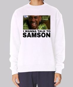 I Wanna Talk to Samson Funny Hoodie