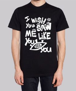 I Wish You Saw Me Like You See You Lil Darkie Merch Hoodie 3