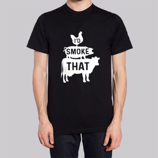 I_d Smoke That Funny Bbq Hoodie