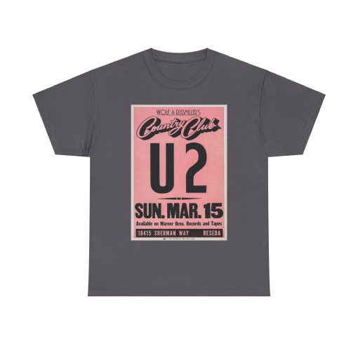 Iconic U2 Band T-Shirt