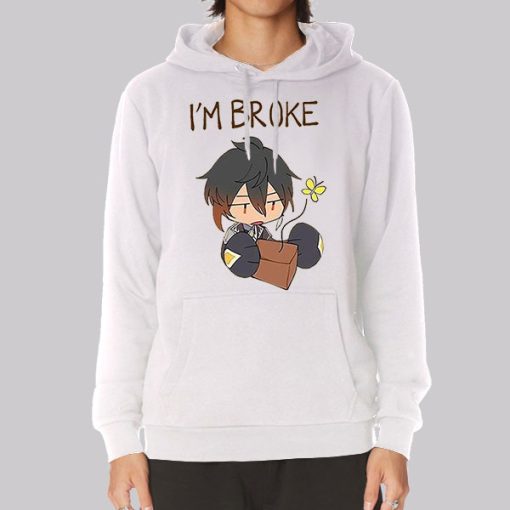 I’m Broke Kawaii Manga Genshin Hoodies