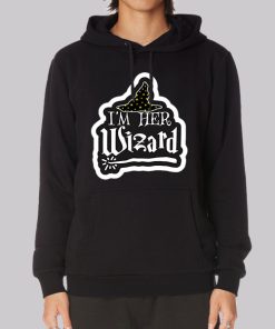 I’m Her Wizard Halloween Couple Hoodie