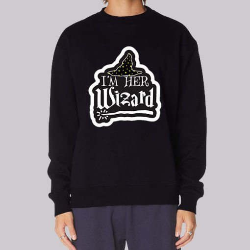 I’m Her Wizard Halloween Couple Hoodie