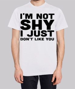 Im Not Shy Introverts Funny Hoodie 3
