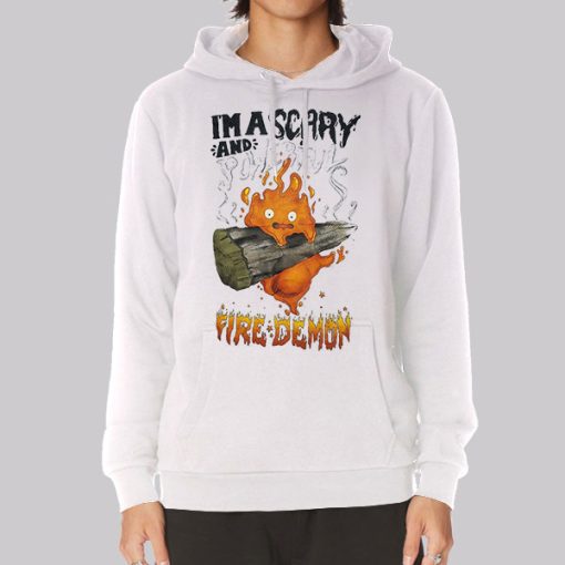 I’m Scary Calcifer Fire Demon Hoodie