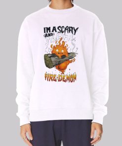 I’m Scary Calcifer Fire Demon Hoodie