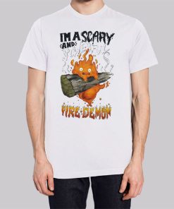 Im Scary Calcifer Fire Demon Hoodie 3
