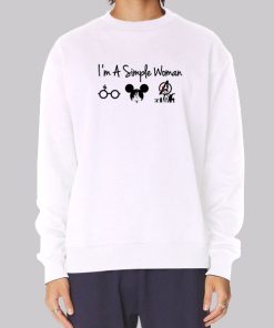 I’m a Simple Woman Harry Potter Hoodie