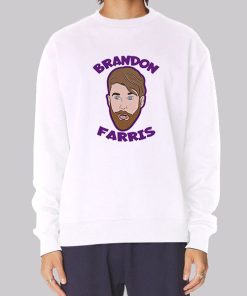 Imbrandonfarris Merch Funny Face Hoodie